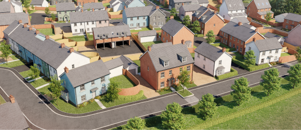 Image of The Grove development, coming to Abergavenny