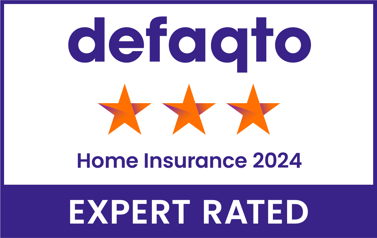 Defaqto expert rated 3 star rating home insurance 2023