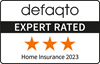 Defaqto expert rated 3 star rating home insurance 2022