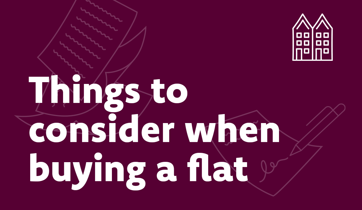 Things to consider when buying a flat