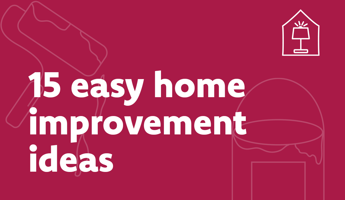 15 easy home improvement ideas
