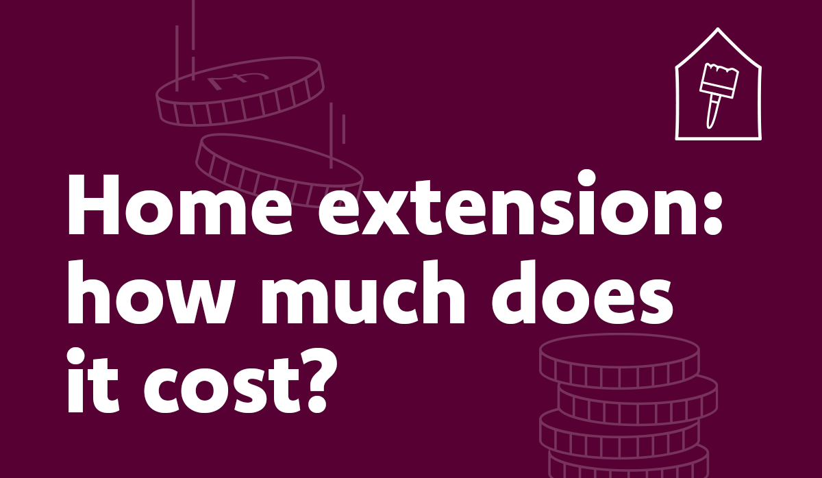 Home extension: how much does it cost?